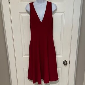 Dress the Population Vibrant Red Attire